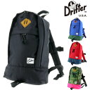 【セール】 ドリフター Drifter リュックサック デイパック メンズ レディース 男の子 女の子 KIDS キッズ ミニ バックパック ブラック 通園 通学 dfv1480 子供用 黒 カバン 送料無料 プレゼント ギフト ラッピング無料 【1019sale】