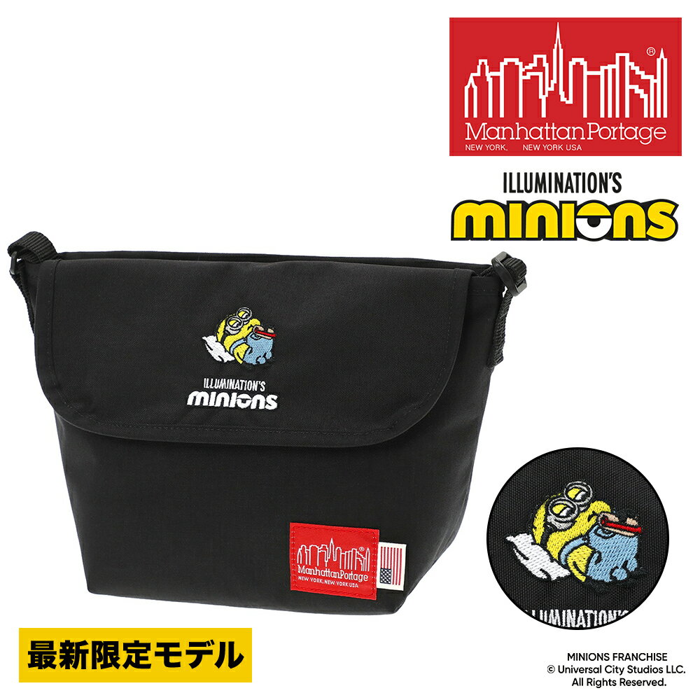 【4/30限定 最大P14倍】マンハッタンポーテージ ミニオン メッセンジャーバッグ 斜め掛け ナイロンメッセンジャーバッグ XS MP1603BPDMGNTMNOS メンズ レディース コラボ 限定モデル 送料無料 最強配送 誕生日プレゼント ギフト ラッピング無料 正規代理店 nwar