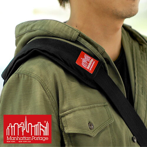 【正規取扱店】 マンハッタンポーテージ Manhattan Portage ショルダーパッド(LGサイズ) 【SHOULDER PAD LG】 MP1001 斜めがけバッグ ネコポス可能 カバン プレゼント ギフト ラッピング無料