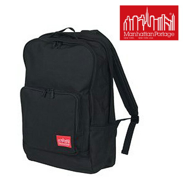 【5/20限定 最大P14倍】 【正規店】 マンハッタンポーテージ ManhattanPortage リュック バックパック リュックサック 大容量【UNION SQUARE BACKPACK】 MP1231 (Mサイズ)メンズ レディース おしゃれ 黒 高校生 旅行 A4 ラッピング無料 父の日