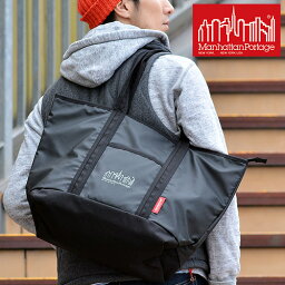 マンハッタンポーテージ トートバッグ メンズ 【楽天カード利用で最大P12倍】 【正規取扱店】 Manhattan Portage トートバッグ 【MP Logo Printed Cherry Hill Tote Bag】 MP1307zp (Lサイズ)メンズ カバン 送料無料 プレゼント ギフト ラッピング無料 通販 man2202