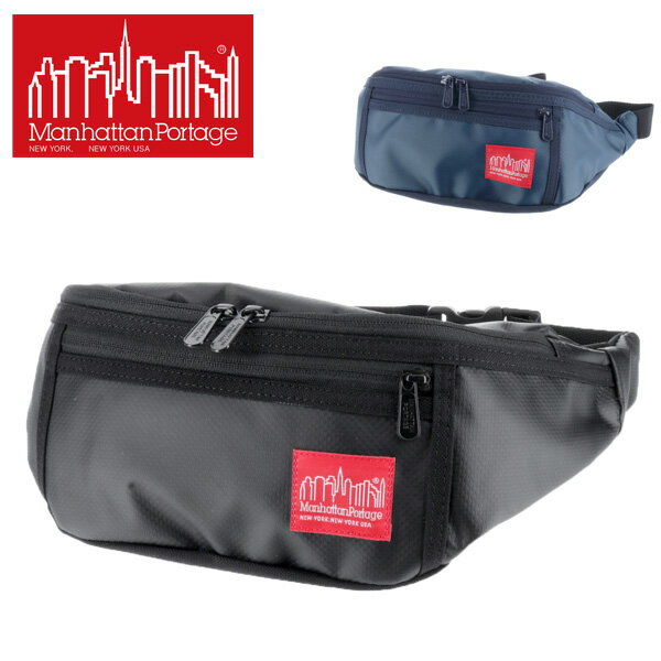 【10%オフクーポン】 マンハッタンポーテージ ボディバッグ ウエストバッグ 正規取扱店 ManhattanPortage PVC Waterproof mp1101mvl ウエストポーチ メンズ レディース ヒップバッグ 防水 あす楽 送料無料 プレゼント ラッピング無料