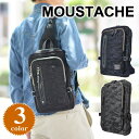 【5/30限定 楽天カードで最大P19倍】 ムスタッシュ MOUSTACHE ボディバッグ ワンショルダーバッグ 【JNX】 JNX4197 メンズ レディース ポイント10倍 カバン 週末限定 父の日 あす楽 送料無料 プレゼント ギフト ラッピング無料 通販