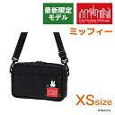 【ミッフィーコラボ】マンハッタンポーテージ×ミッフィー ショルダーバッグ XSサイズ MP1404L500CDMIFFY 最新限定モデル ブラック メンズ レディース キッズ Manhattan Portage P10倍 誕生日プレゼント ギフト ラッピング無料 nwar