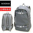 nixon リュック メンズ 【正規取扱店】 ニクソン NIXON バックパック リュックサック SMITH II BACKPACK nc1954 メンズ レディース おしゃれ デイパック 黒 バッグ 中学生 高校生 大学生 入学祝い スケボー 大容量 B4 A4 プレゼント ラッピング無料