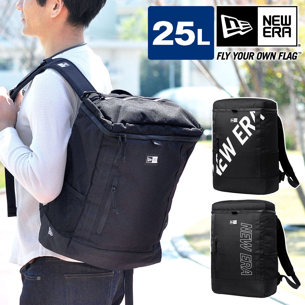 【5/18限定 最大P14倍】 ニューエラ リュック リュックサック バッグ デイパック NEWERA バックパック 25L ボックスパック ミディアム メンズ レディース キッズ ポイント10倍 送料無料 あす楽 誕生日プレゼント ギフト ラッピング無料 ビジネスリュック nwar 父の日