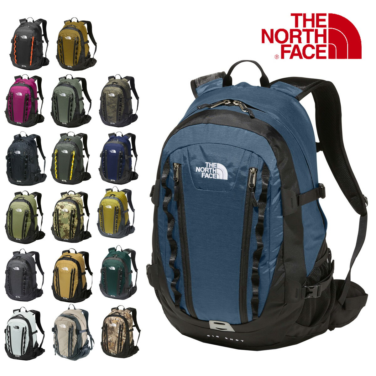 【15%OFFセール】ノースフェイス THE NORTH FACE リュックサック デイパック バックパック DAY PACKS デイパックスBig Shot CL ビッグショットクラシック nm72005 メンズ レディース あす楽 送料無料 プレゼント ラッピング無料 【1019sale】【norss】