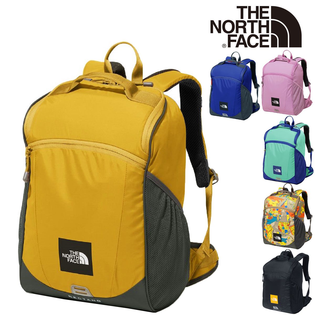 ノースフェイス THE NORTH FACE リュックサック デイパック キッズパック 子ども 遠足 KIDS PACKS キッズパックス K Rectang レクタング nmj72203 メンズ レディース キッズ 子ども ポイント10倍 送料無料 あす楽 誕生日プレゼント ギフト プレゼント ラッピング