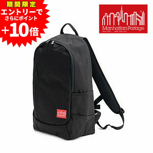 【ラスト！エントリーで最大P55倍】【正規店】 マンハッタンポーテージ リュック 大容量 Manhattan Portage リュックサック バックパック [Intrepid Backpack] MP1270 (Mサイズ)メンズ レディース B4 A4 黒 人気 おしゃれ ラッピング