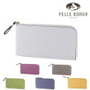 【8/10限定 最大P24倍】 ペレボルサ 財布 長財布 小銭入れ付き PELLE BORSA フィーネグッズ L字ファスナーコンパクト長財布 205443 本...