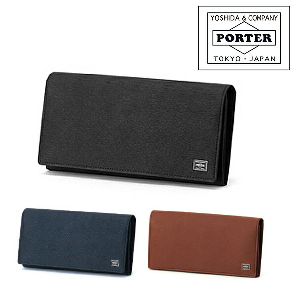 PORTER 財布（メンズ） ポーター カレント ロングウォレット 052-02201 財布 長財布 PORTER 吉田カバン 正規取扱店 PORTER CURRENT カレント ブランド サイフ 小銭入れ メンズ レディース 本革 天然革 革 牛革 レザー プレゼント ギフト 一粒万倍日 天赦日 寅の日 巳の日 父の日