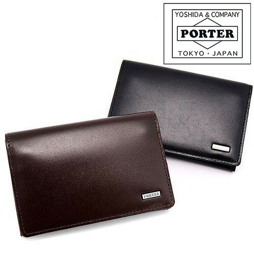 ポーター 名刺入れ（メンズ） ポーター シーン カードケース 110-02924 吉田カバン PORTER カードケース 名刺入れ 【PORTER SHEEN/シーン】 110-02924 メンズ レディース 紳士物 ブランド ギフト 父の日