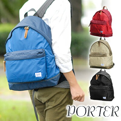 ポーター リーフ デイパック(L) 813-08857 吉田カバン PORTER リュックサック デイパック(L) 【REEF/リーフ】 813-08857 メンズ レディース 撥水 リュック 黒 B4 A4 カバン ギフト