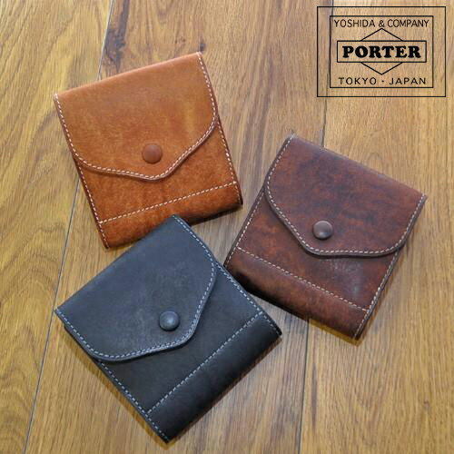 PORTER 二つ折り財布（メンズ） ポーター ホフ ウォレット 240-04191 吉田カバン PORTER 二つ折り財布 【HOF/ホフ】 240-04191 メンズ レディース ギフト 一粒万倍日 吉日 父の日