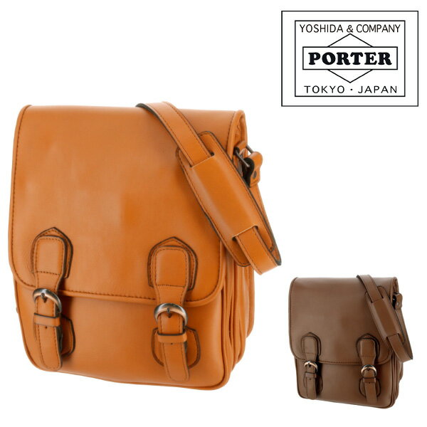 【3/25限定エントリー&Rカードで最大P23倍】 吉田カバン ポーター PORTER ショルダーバッグ 【BARON/バロン】 206-02584 斜めがけ 吉田かばん 革 メンズ レディース ポイント10倍 あす楽 送料無料 プレゼント ギフト ラッピング無料 通販