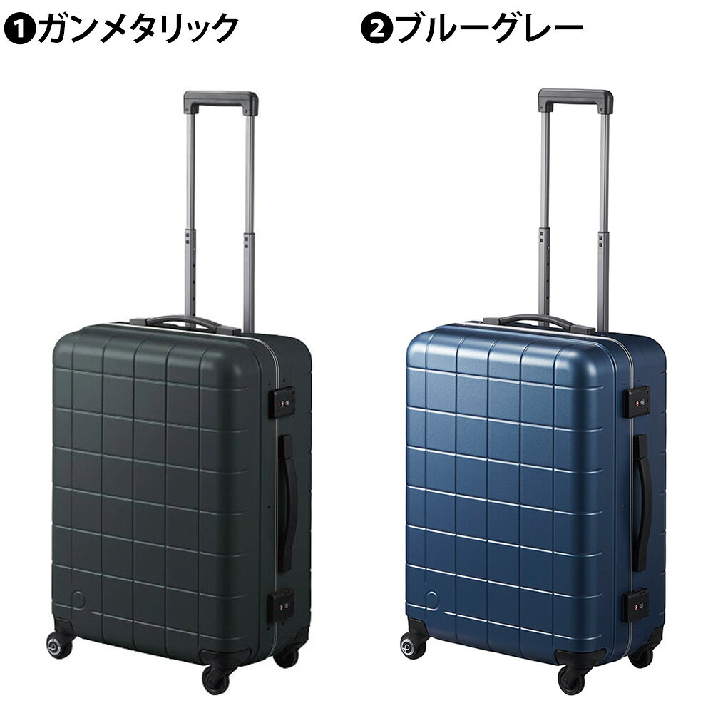 【マラソン期間中最大P22倍】【メーカー直送】スーツケース キャリーケース (54L) 4〜5泊 ハード フレームタイプ 日本製 旅行かばん Proteca プロテカ【チェッカーフレーム】 00142 送料無料 誕生日プレゼント ギフト【正規代理店】 nwar newbag-10030157 NewbagWakamatsu バッグ 財布 小物 サンプル画像2
