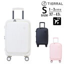 【楽天カード利用で最大P12倍】 ティエラル スーツケース キャリー ハード ビジネス TIERRAL TOMARU 2.0 37〜43L 小型 Sサイズ 1〜...