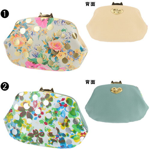 【楽天カード利用で最大P12倍】 ツモリチサト 財布 tsumori chisato がま口財布 ドットフラワーネコ 57813 レディース がま口 サイフ かわいい 人気 おしゃれ ネコ 猫 女性 ブランド 義母 主婦 ママ お母さん あす楽 送料無料 プレゼント ラッピング無料