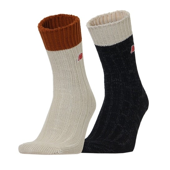 【公式】ニューバランス ローゲージ ミッドカフ 2Pソックス 靴下 メンズ 男性 レディース ウィメンズ 女性