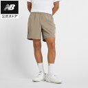 【公式】ニューバランス ウーブンショーツ7インチ(インナー無し) アパレル ズボン 短パン ボトムス スポーツ カジュアル 快適 ファッション トレーニング ジム 部活 練習 フィットネス ヨガ ワークアウト 筋トレ メンズ 男性 吸汗速乾 吸湿 ドライ さらさら 機能性素材