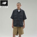 【公式】ニューバランス MET24 Open Collar Shirts アパレル 運動 スポーツ カジュアル 快適 ファッション 屋内 屋外 贈り物 ギフト ...
