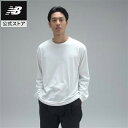 【公式】ニューバランス MET24 Basic Logo Long Sleeve Tee アパレル カットソー トップス 長袖 メンズ 男性 ロンT 運動 スポ...