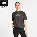 【公式】ニューバランス リラックスグラフィックショートスリーブTシャツ アパレル 半袖 半袖 Tシャツ スポーツ カジュアル 快適 ファッション トレーニング ジム 部活 練習 フィットネス ヨガ ワークアウト 筋トレ レディース 吸汗速乾 吸湿 ドライ さらさら 機能性素材