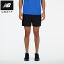 【公式】ニューバランス Sport Essentials ショーツ5インチ(インナー付き) アパレル ズボン 短パン ボトムス スポーツ カジュアル 快適 ファッション ランニング マラソン 部活 練習 アウトドア メンズ 男性 吸汗速乾 吸湿 ドライ さらさら 機能性素材