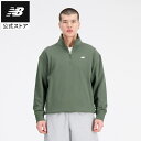 【20%OFF】【公式】ニューバランス NB Athletics 90's ハーフジップ モックスウェットシャツ アパレル トップス メンズ 男性 運動 スポー...