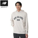 【公式】ニューバランス Essentials Varsity スウェットフーディー アパレル トップス メンズ 男性 運動 スポーツ カジュアル 快適 ファッシ...