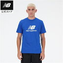 【公式】ニューバランス New Balance Stacked Logo ショートスリーブTシャツ アパレル 半袖 半袖 Tシャツ メンズ 男性 運動 スポーツ...