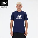 【公式】ニューバランス New Balance Stacked Logo ショートスリーブTシャツ アパレル 半袖 Tシャツ メンズ 男性 運動 スポーツ カジ...