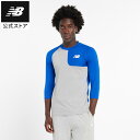 【50%OFF】【公式】ニューバランス ベースボールアシンメトリ- ロングスリーブトップ(左投げ用) アパレル カットソー トップス 長袖 ロンT スポーツ カジュアル 快適 ファッション 野球 ベースボール 部活 練習 メンズ 男性 吸汗速乾 吸湿 ドライ さらさら 機能性素材