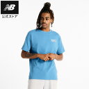 【公式】ニューバランス Athletics プレミアムロゴスウェットショートスリーブTシャツ アパレル 半袖 Tシャツ 運動 スポーツ カジュアル 快適 ファッ...