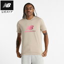 【公式】ニューバランス Sport Essentials ロゴ ショートスリーブTシャツ アパレル 半袖 Tシャツ 運動 スポーツ カジュアル 快適 ファッショ...