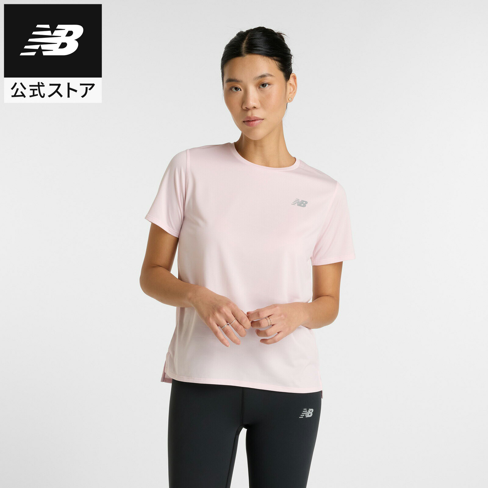 【公式】ニューバランス Sport Essentials ショートスリーブTシャツ アパレル 半袖 Tシャツ 運動 スポーツ カジュアル 快適 ファッション 屋内 屋外 贈り物 ギフト ランニング マラソン 部活 試合 練習 大会 陸上 アウトドア ジョギング レディース ウィメンズ 女性