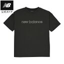 【公式】ニューバランス NB DRY リニアロゴショートスリーブTシャツ コットンライク アパレル 半袖 Tシャツ 運動 スポーツ カジュアル 快適 ファッショ...