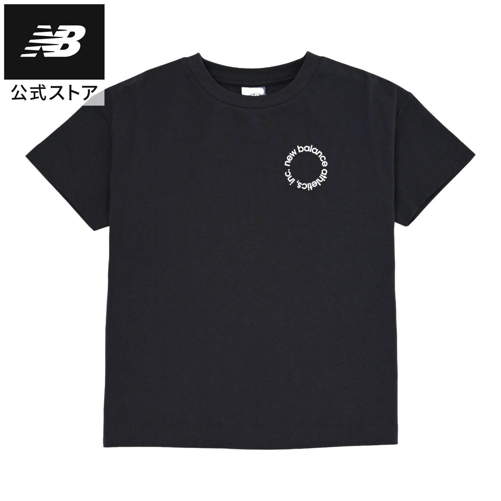 【50％OFFクーポン 9/6 00:00〜9/11 1:59】【公式】ニューバランス NB DRY グラフィックショートスリーブTシャツ アパレル 半袖 Tシャツ 運動 スポーツ カジュアル 快適 ファッション 屋内 屋外 おでかけ はじめて 遊び 公園 男の子 女の子 贈り物 ギフト 子ども 子供のサムネイル