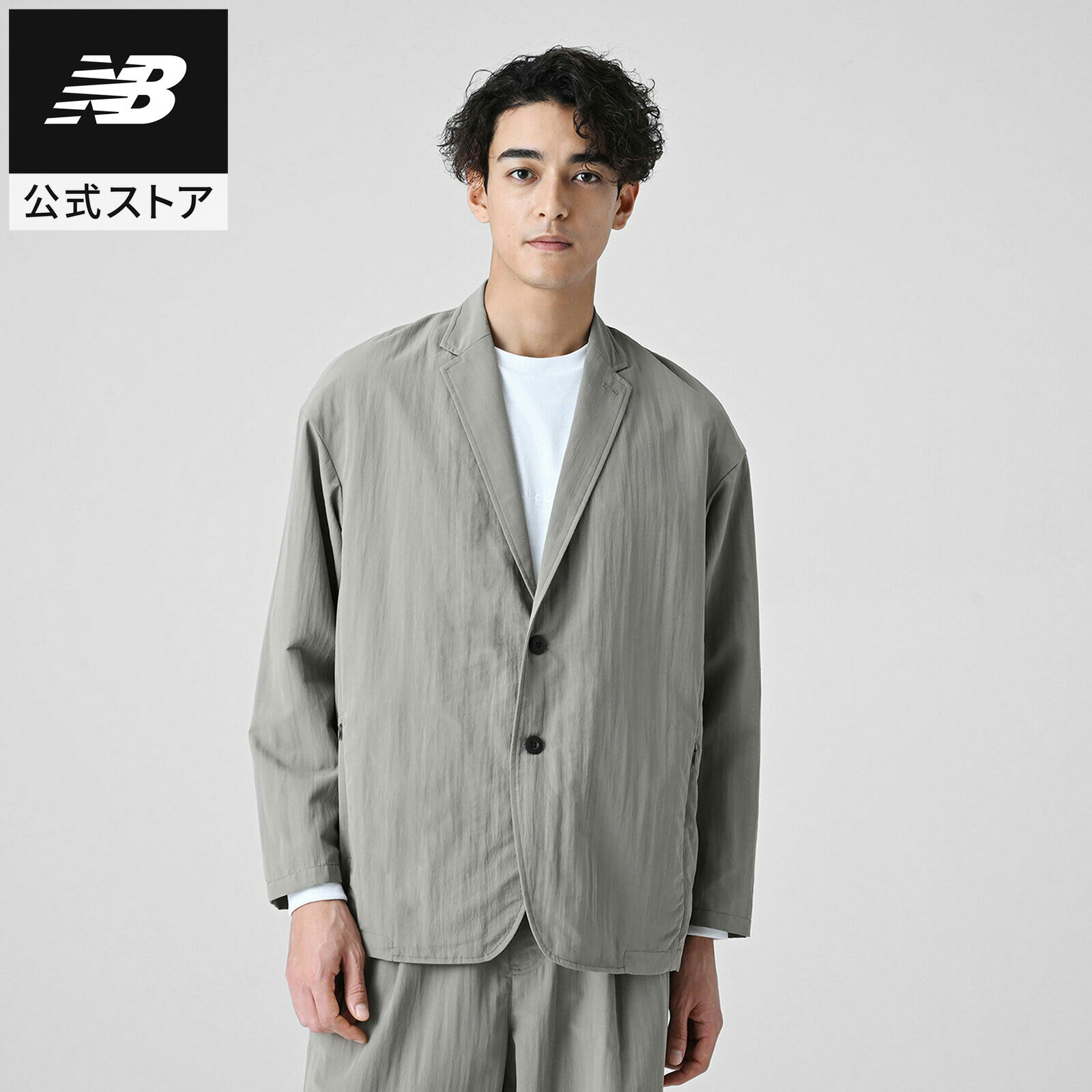 【公式】ニューバランス MET24 Oversize Single Jacket アパレル ジャケッ