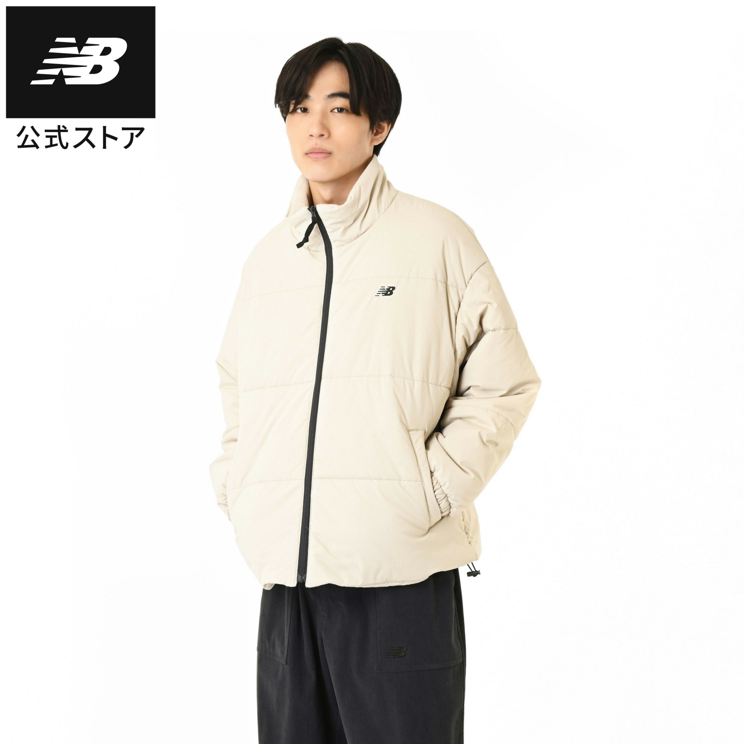 【50％OFFクーポン 12/3 20時- 12/11】【公式】ニューバランス NB刺繍パデッドジャケット アパレル ア..