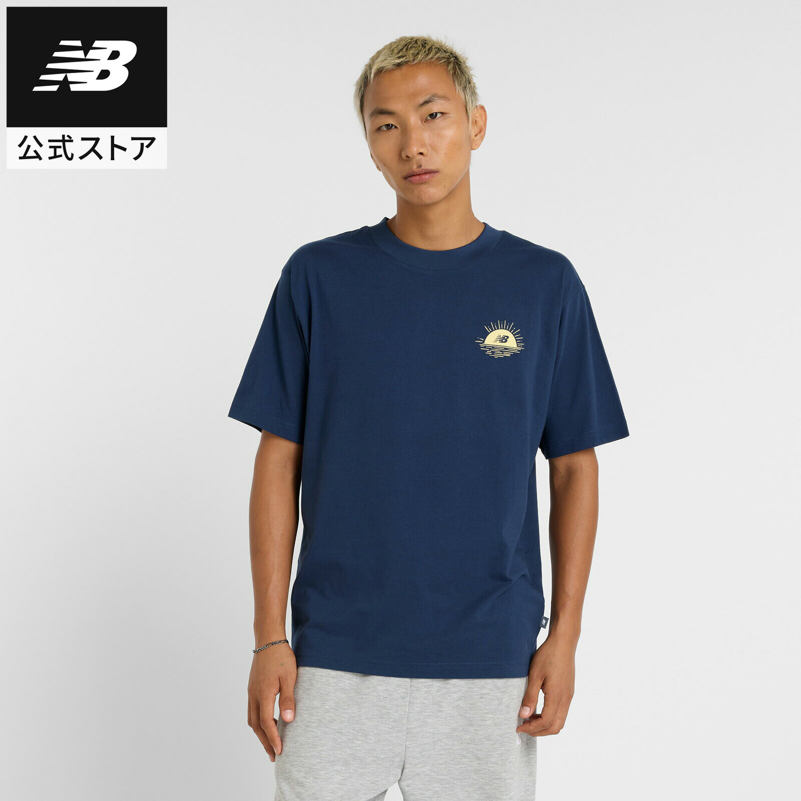 【公式】ニューバランス Lobster Boat ショートスリーブTシャツ アパレル 半袖 Tシャツ 運動 スポーツ カ