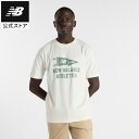 【公式】ニューバランス Varsity ペナントショートスリーブTシャツ アパレル 半袖 Tシャツ 運動 スポーツ カジュアル 快適 ファッション 屋内 屋外 贈り物 ギフト メンズ 男性