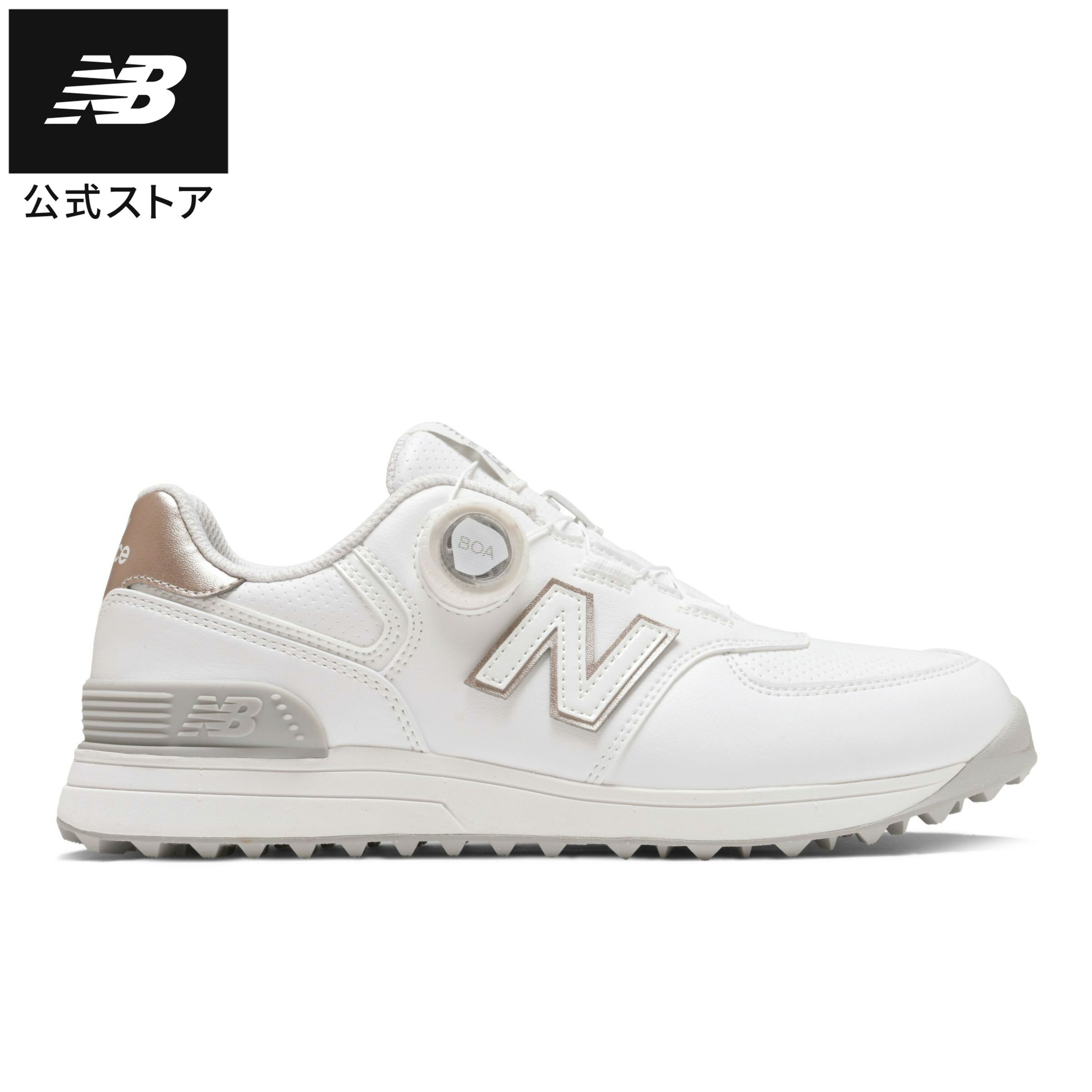 【公式】ニューバランス WG574 BA4 シューズ ゴルフ ゴルフシューズ 靴 運動 スポーツ スポーツシューズ 軽量 快適 部活 試合 練習 大会 屋外 贈...