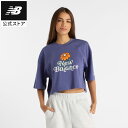 【公式】ニューバランス Athletics フラワー オーバーサイズクロップショートスリーブTシャツ アパレル 半袖 Tシャツ 運動 スポーツ カジュアル 快適...