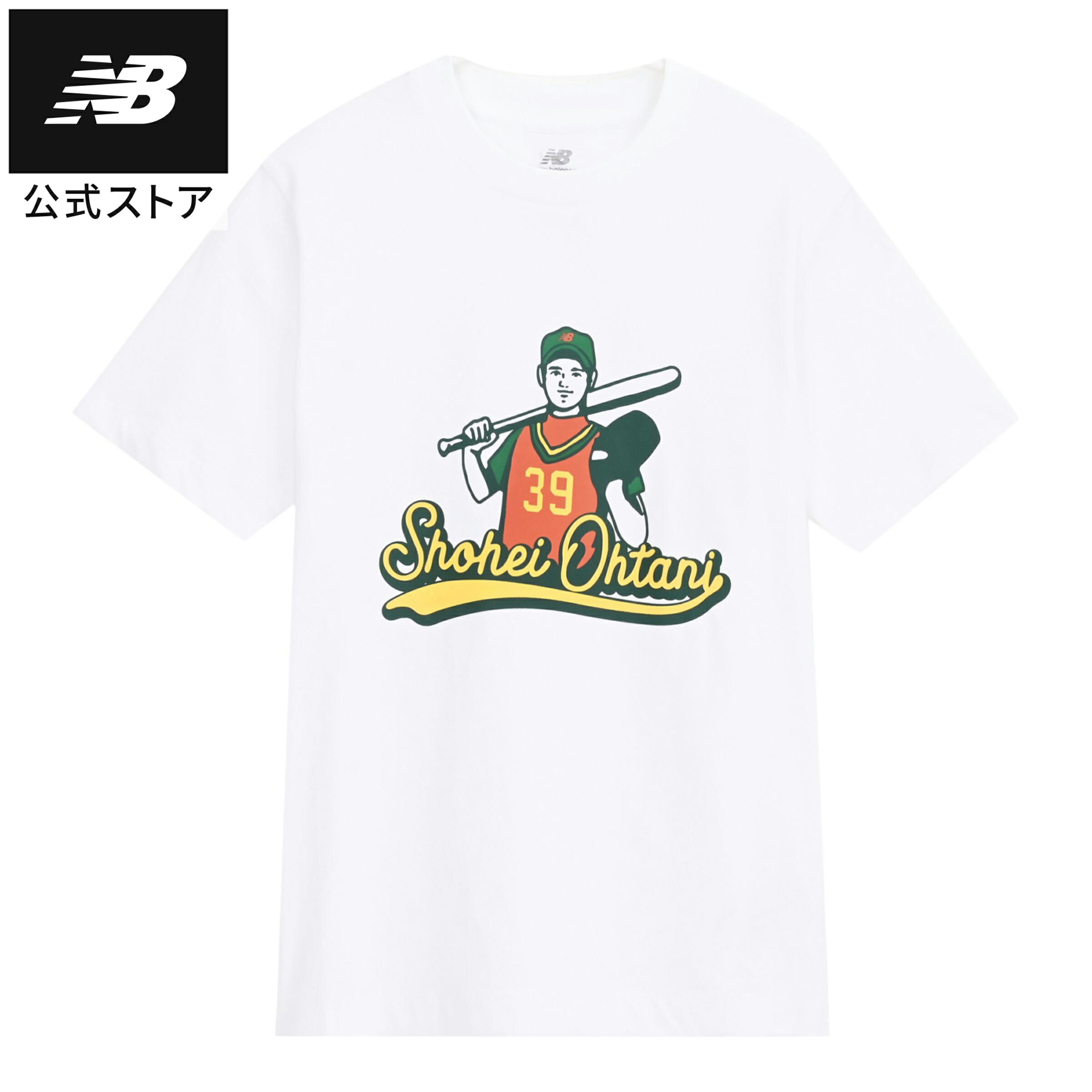 【公式】ニューバランス 大谷翔平 メモリーズ ジュニアショートスリーブTシャツ”39”boy アパレル 半袖 Tシャツ 運動 スポーツ カジュアル 快適 ファッション 屋内 屋外 おでかけ はじめて 遊び 公園 男の子 女の子 贈り物 ギフト 子ども 子供