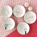 Disney ディズニー ラブイズ 小皿揃 直径約12.5×2.5cm 磁器 日本製 5個 内祝い 結婚内祝い 出産内祝い 景品 結婚祝い 引き出物 三郷陶器 ...