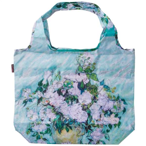 10%OFF 割引きセール商品 ギフト対応不可 名画クーラーエコバッグ/ゴッホホワイトローズ 記念品 イベント パーティ プレゼント 景品 粗品 賞品 ノベルティのサムネイル