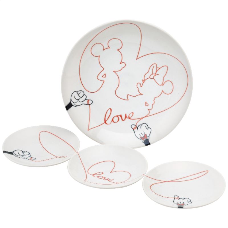 【まとめ買い5セット】三郷陶器 ディズニーラブイズ 取分けセット 日本製 洋陶器 内祝い 結婚内祝い 出産内祝い 景品 引き出物 香典返し クーポン配布中