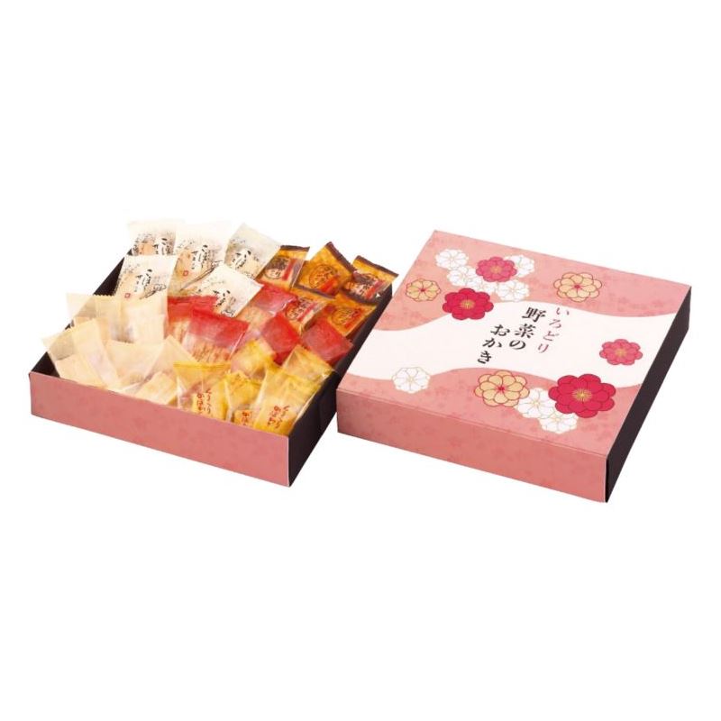【まとめ買い10セット】タクセイ いろどり野菜のおかき IR-CN 日本製 和菓子 内祝い 結婚内祝い 出産内祝い 景品 引き出物 香典返し クーポン配布中