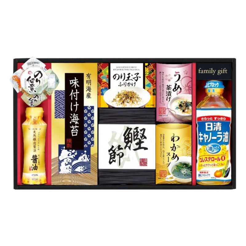 【まとめ買い5セット】創愛 日清オイリオ食卓詰合せ NSO-40 日本製 醤油・調味料 内祝い 結婚内祝い 出産内祝い 景品 引き出物 香典返し クーポン配布中